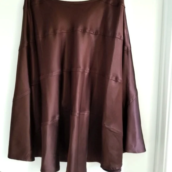 DKNY Silk Skirt size 10 - Picture 1 of 2